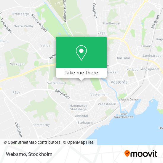 Websmo map