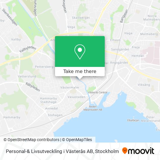 Personal-& Livsutveckling i Västerås AB map