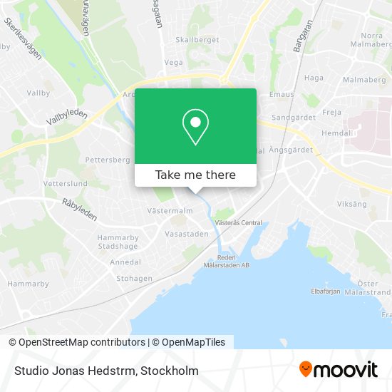 Studio Jonas Hedstrm map