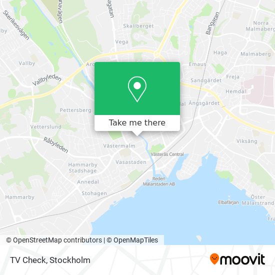 TV Check map