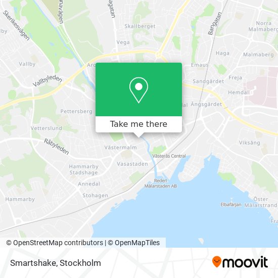 Smartshake map