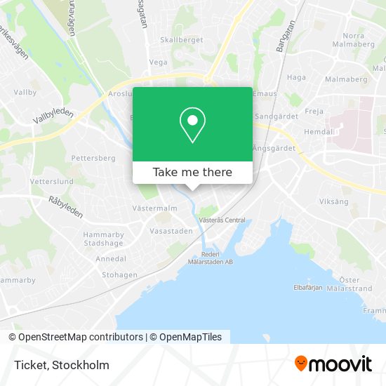 Ticket map