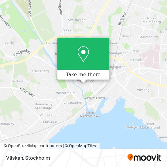 Väskan map