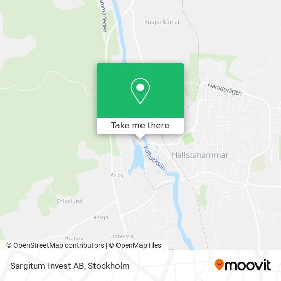 Sargitum Invest AB map