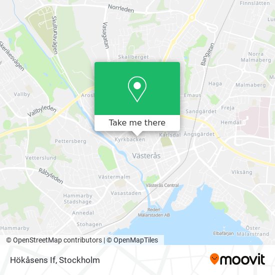 Hökåsens If map