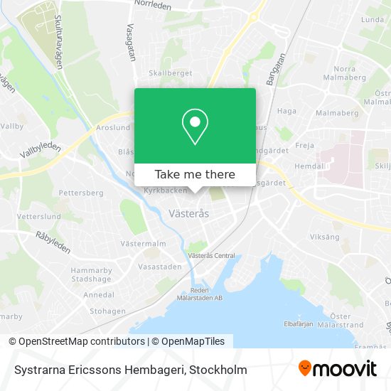 Systrarna Ericssons Hembageri map