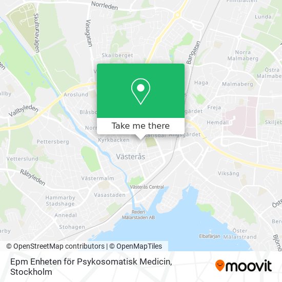 Epm Enheten för Psykosomatisk Medicin map