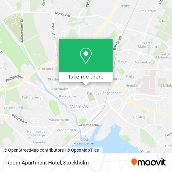 Room Apartment Hotel map