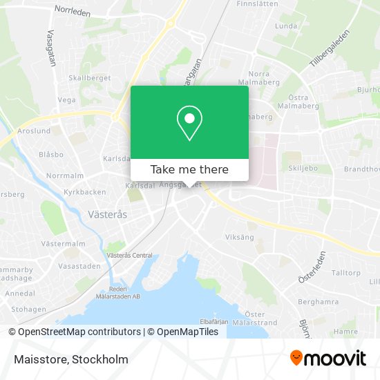 Maisstore map