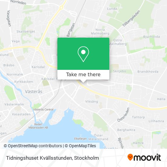 Tidningshuset Kvällsstunden map