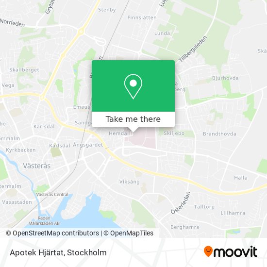 Apotek Hjärtat map