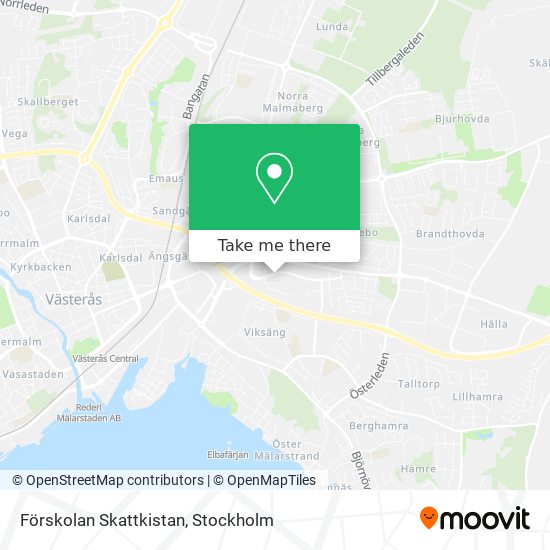 Förskolan Skattkistan map