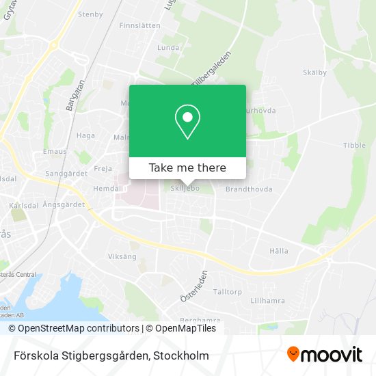 Förskola Stigbergsgården map