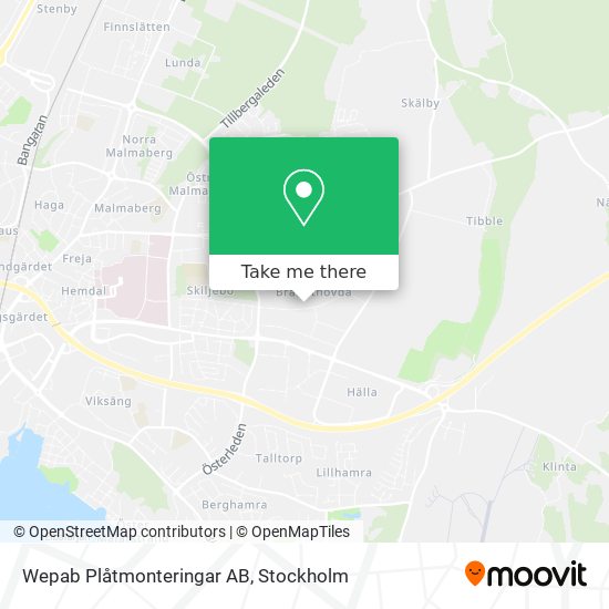 Wepab Plåtmonteringar AB map