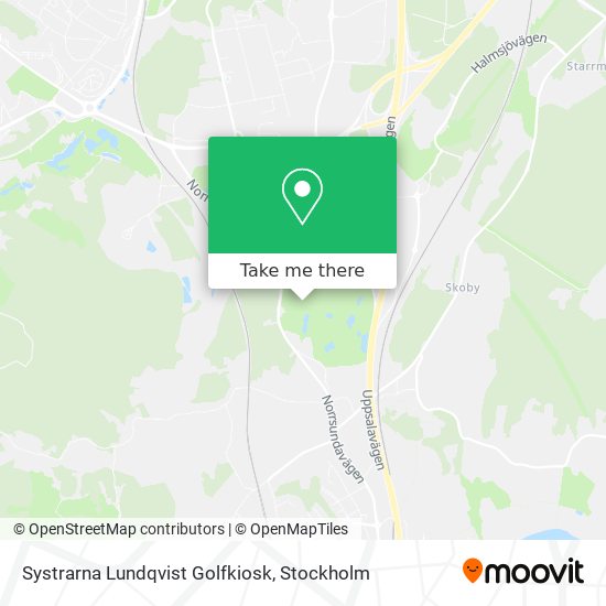 Systrarna Lundqvist Golfkiosk map