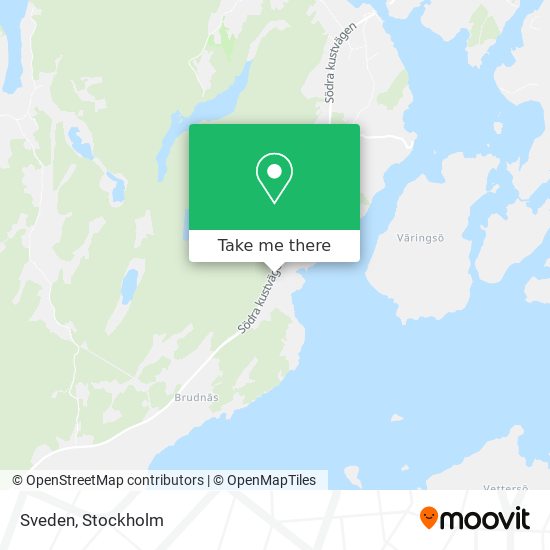 Sveden map