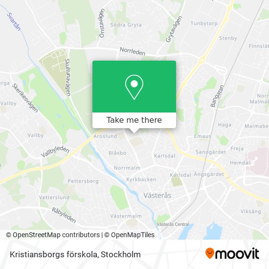 Kristiansborgs förskola map
