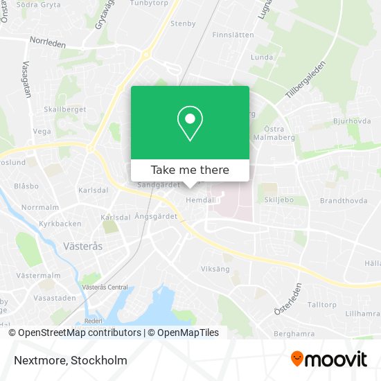 Nextmore map