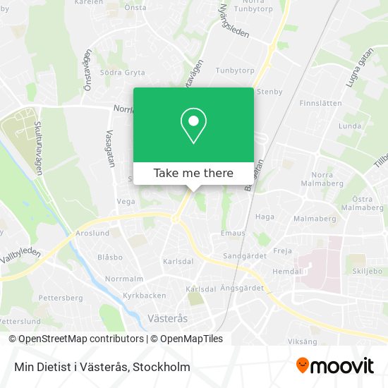 Min Dietist i Västerås map