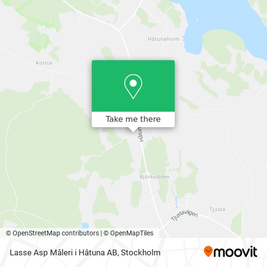 Lasse Asp Måleri i Håtuna AB map