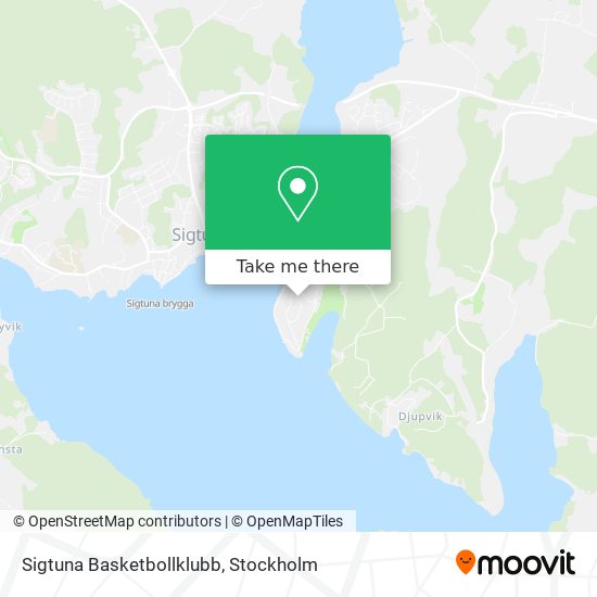 Sigtuna Basketbollklubb map