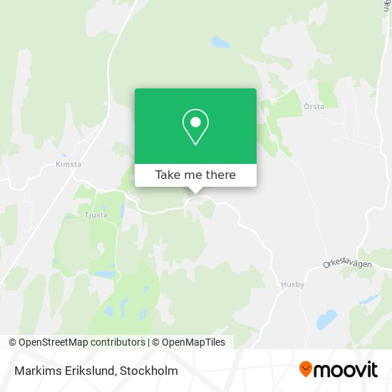 Markims Erikslund map