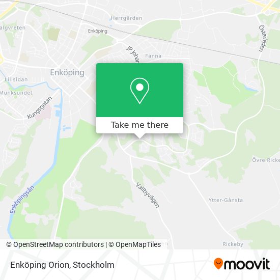 Enköping Orion map