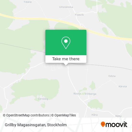 Grillby Magasinsgatan map