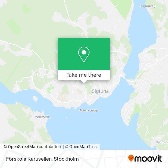 Förskola Karusellen map