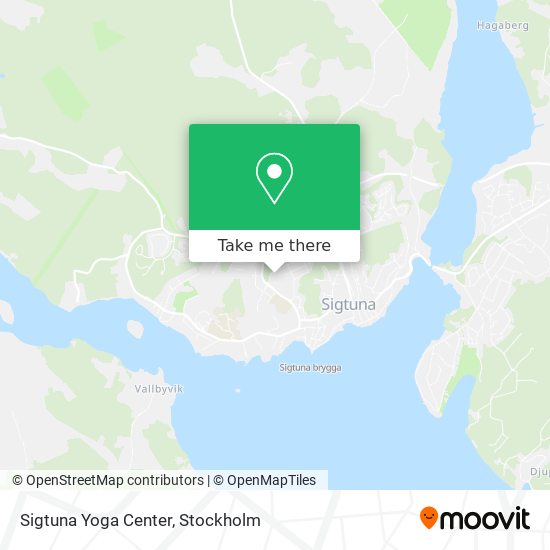 Sigtuna Yoga Center map