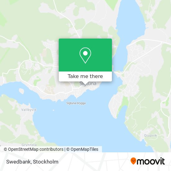 Swedbank map