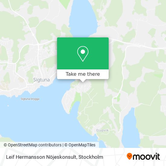 Leif Hermansson Nöjeskonsult map