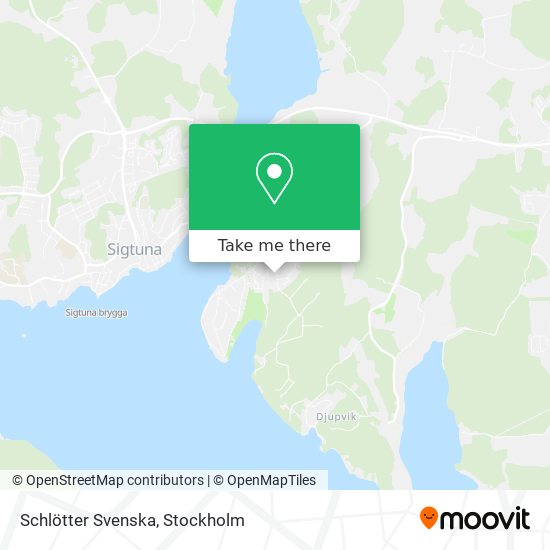 Schlötter Svenska map