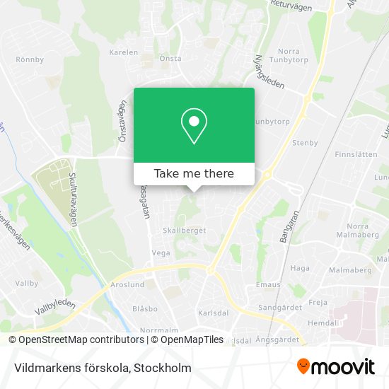 Vildmarkens förskola map