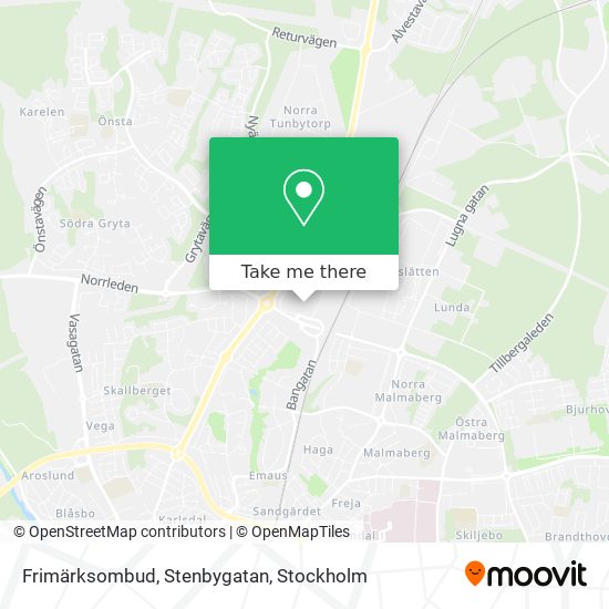 Frimärksombud, Stenbygatan map