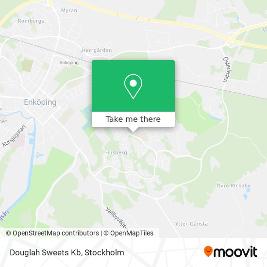 Douglah Sweets Kb map