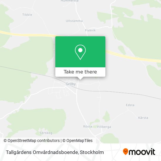 Tallgårdens Omvårdnadsboende map