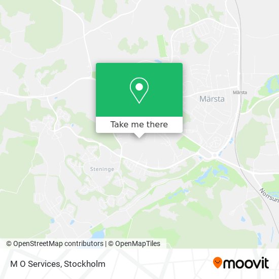 M O Services map