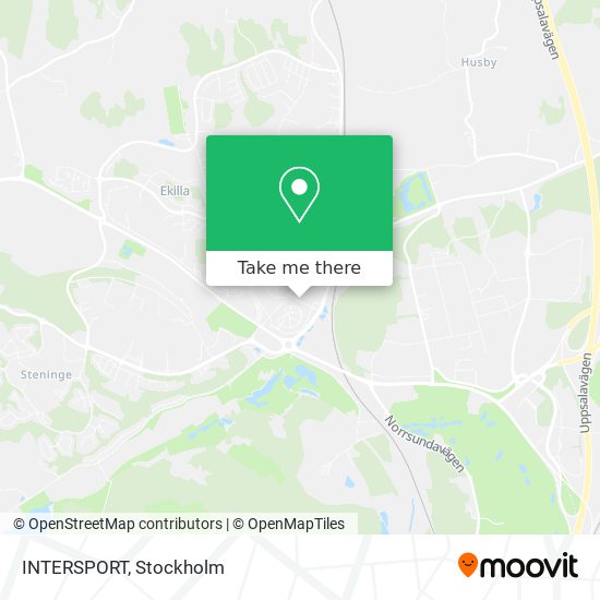 INTERSPORT map