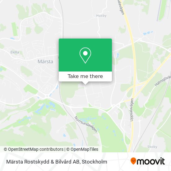 Märsta Rostskydd & Bilvård AB map
