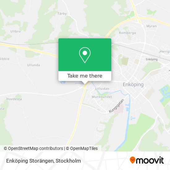 Enköping Storängen map