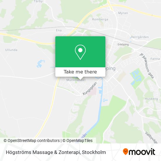 Högströms Massage & Zonterapi map