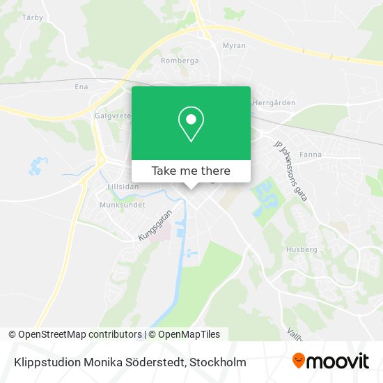 Klippstudion Monika Söderstedt map