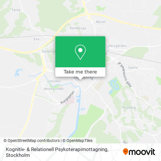 Kognitiv- & Relationell Psykoterapimottagning map