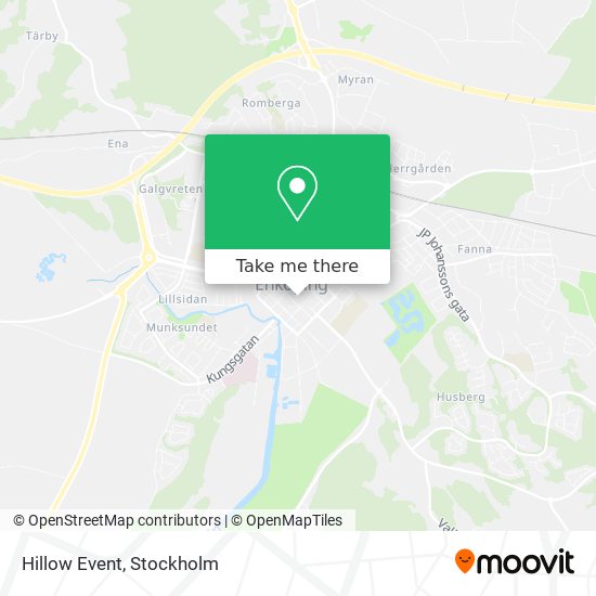 Hillow Event map