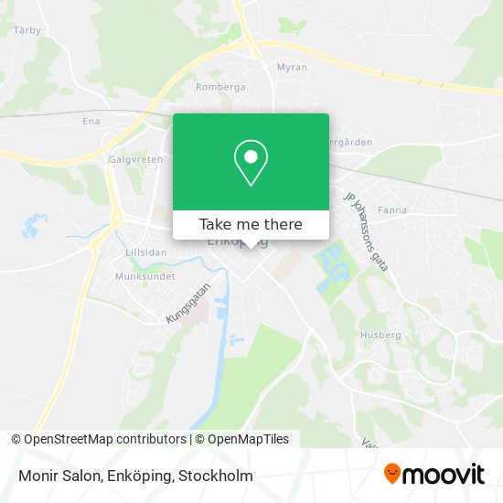 Monir Salon, Enköping map