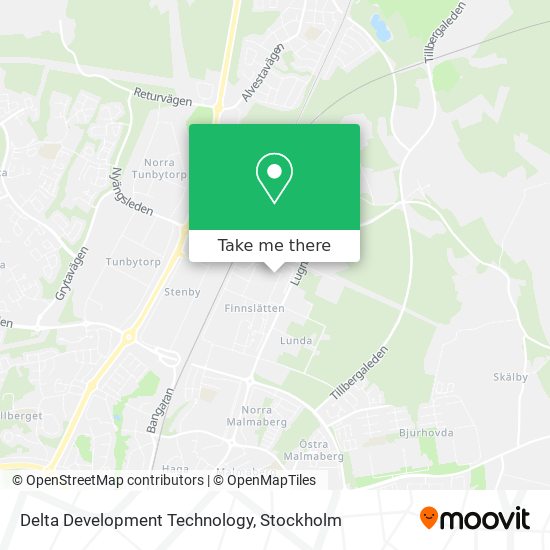 Delta Development Technology map