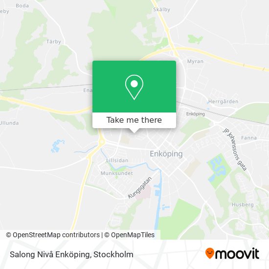 Salong Nivå Enköping map