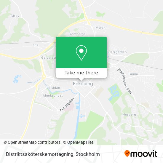 Distriktssköterskemottagning map