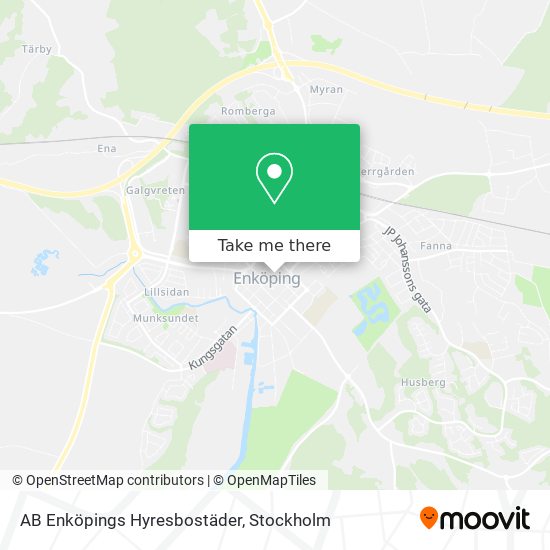 AB Enköpings Hyresbostäder map